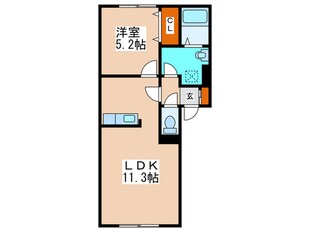 ルミエールＮ39Ⅱの物件間取画像